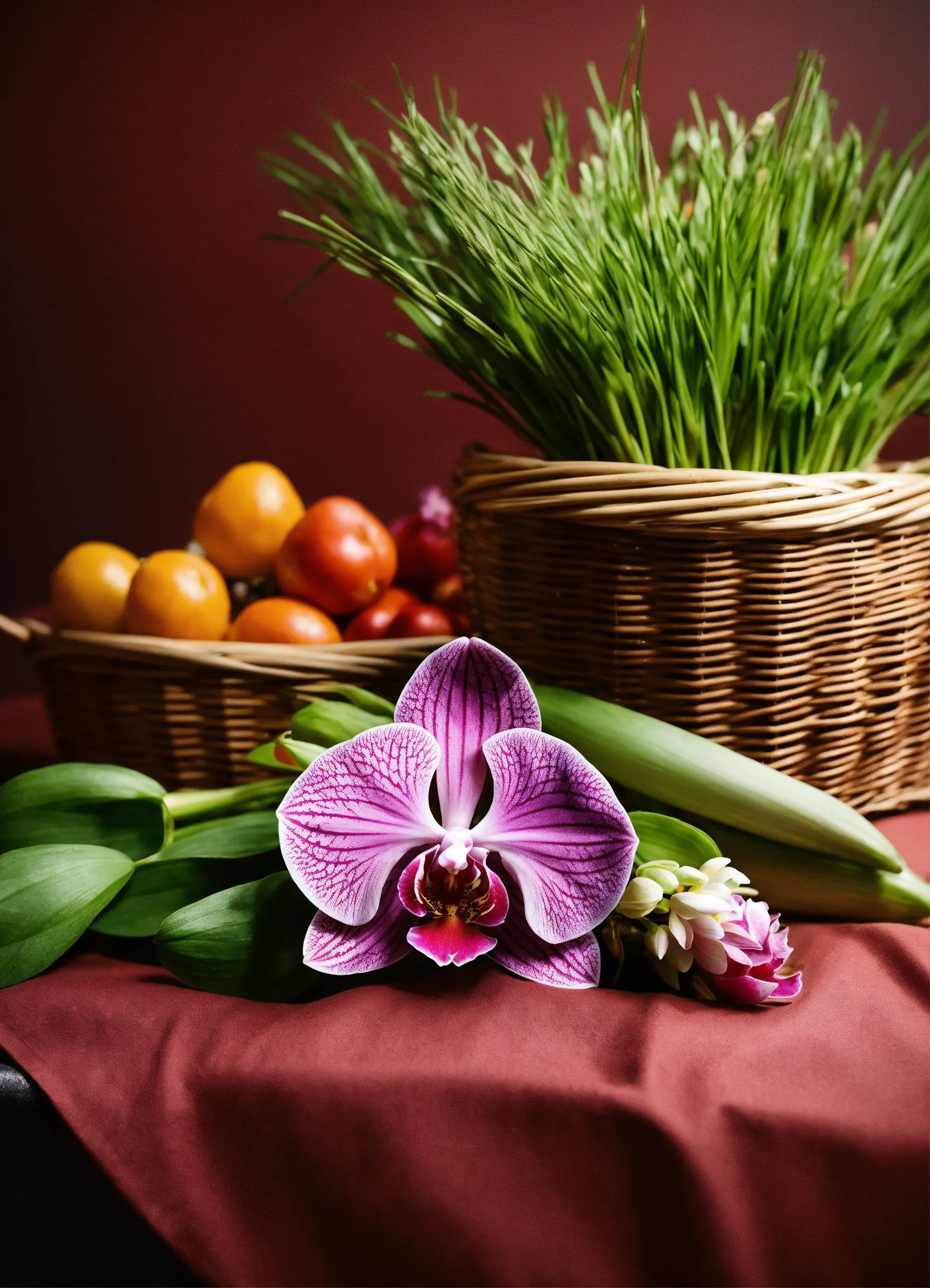 Bedroom flower arrangement